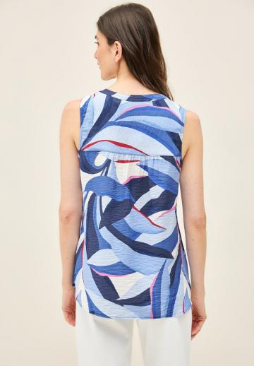 Блузка без рукавов
