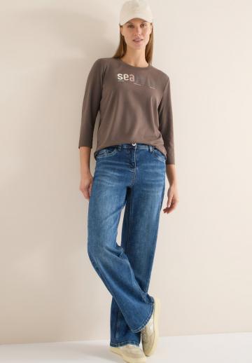 Майка с рукавом три четверти