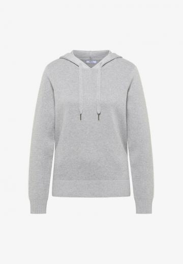 Пуловер с капюшоном