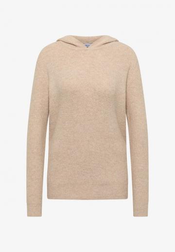 Пуловер с капюшоном