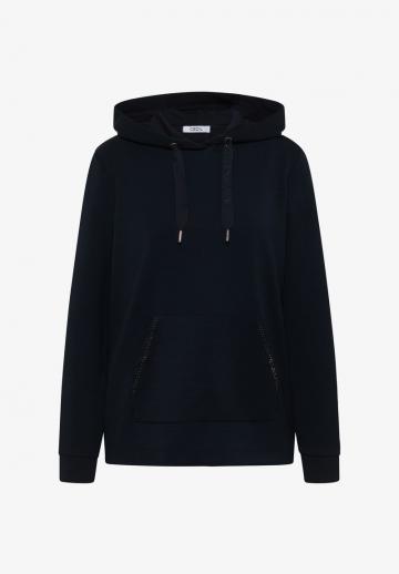 Пуловер с капюшоном