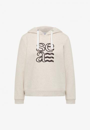 Пуловер с капюшоном