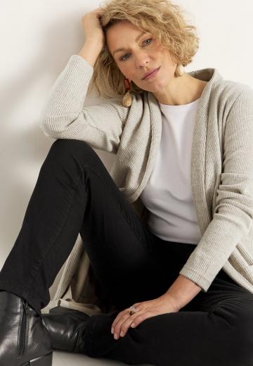 Длинный кардиган