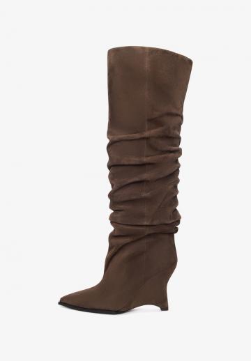 Сапоги на платформе