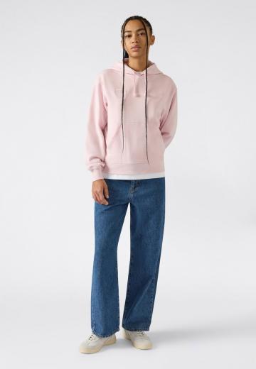 Пуловер с капюшоном