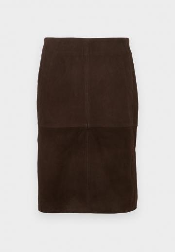 Кожаная юбка