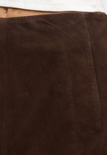 Кожаная юбка