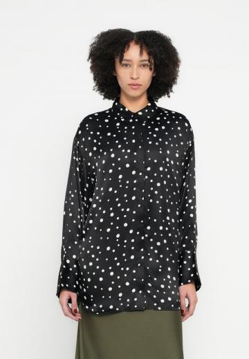 Атласная блузка