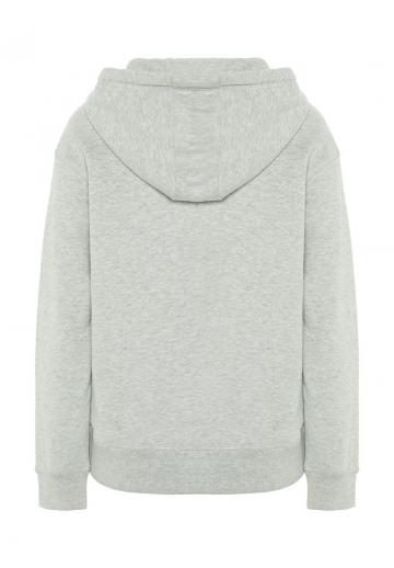 Пуловер с капюшоном