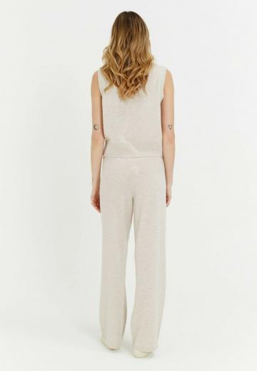 Пуловер без рукавов