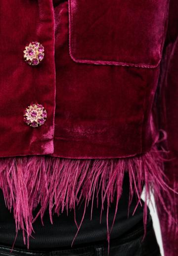 Короткий блейзер