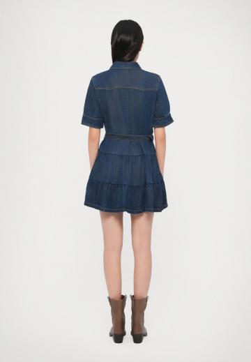 Джинсовое платье