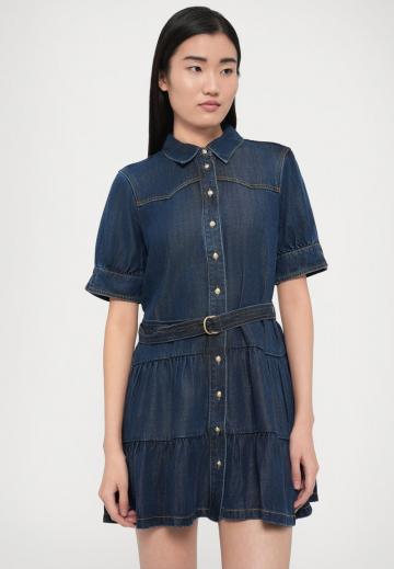 Джинсовое платье