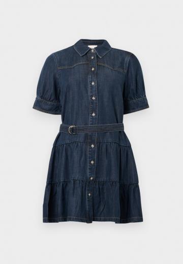 Джинсовое платье