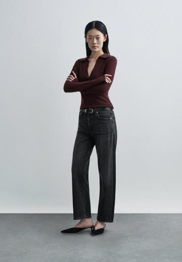 Прямые джинсы