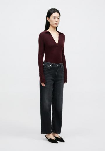 Прямые джинсы