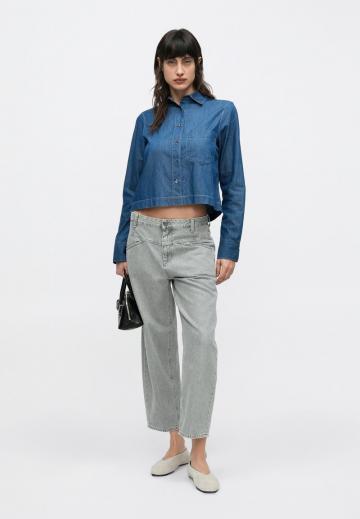 Джинсовая блузка