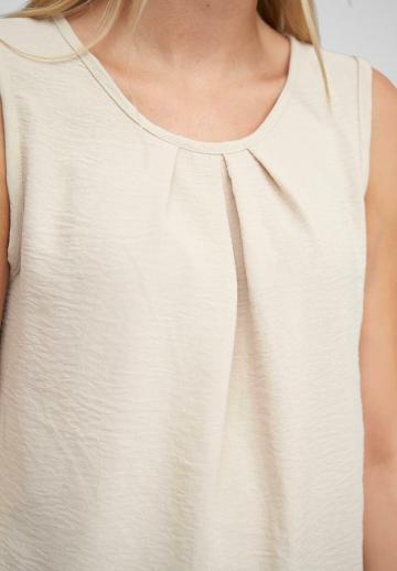 Блузка без рукавов