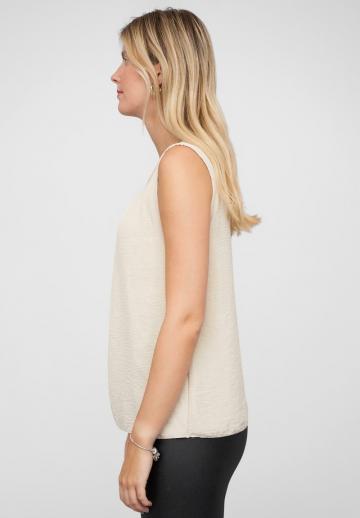 Блузка без рукавов