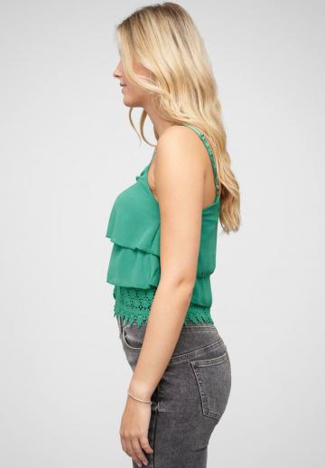 Топ на бретельках