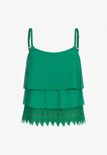 Топ на бретельках