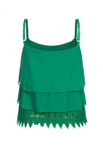 Топ на бретельках