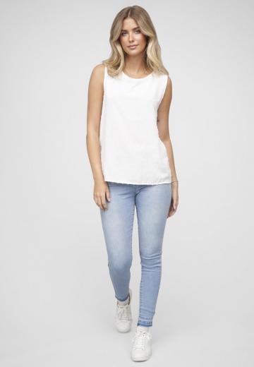 Блузка без рукавов