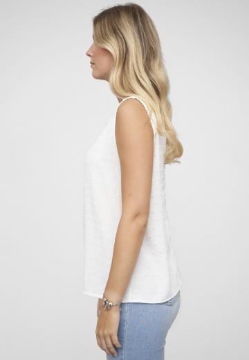 Блузка без рукавов