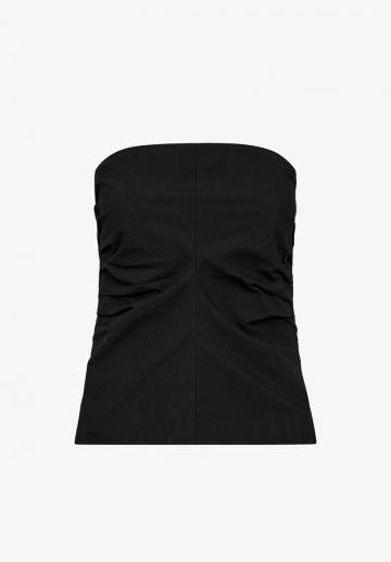 Платье без бретелек