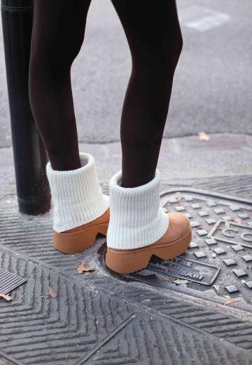 Полусапожки на платформе