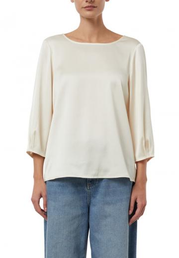 Атласная блузка