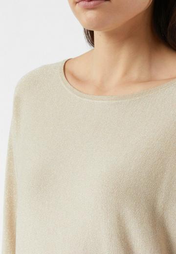 Пуловер с рукавом три четверти