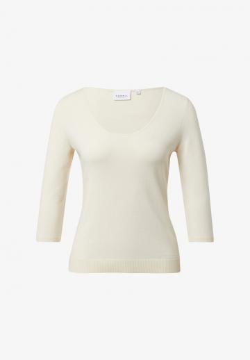 Пуловер с рукавом три четверти