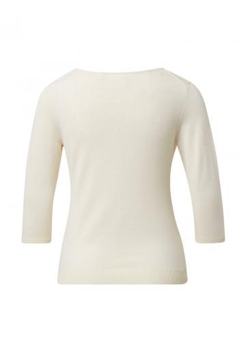 Пуловер с рукавом три четверти