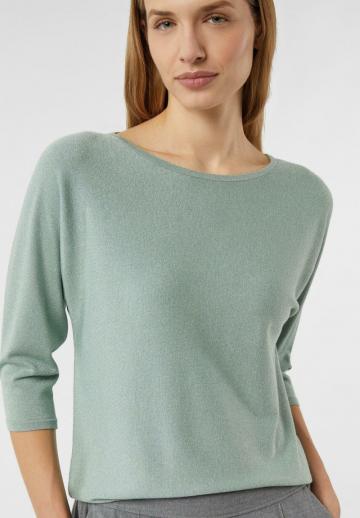 Пуловер с рукавом три четверти