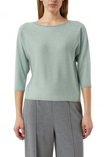 Пуловер с рукавом три четверти