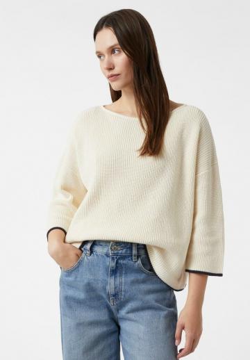 Пуловер с рукавом три четверти