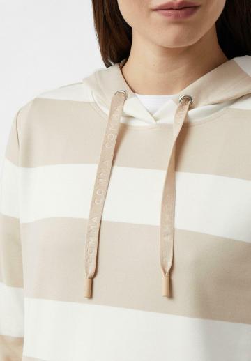 Пуловер с капюшоном