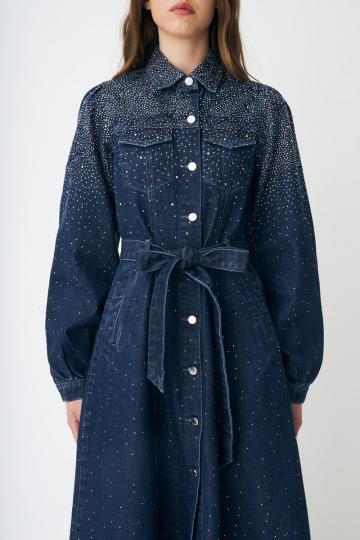 Джинсовое платье