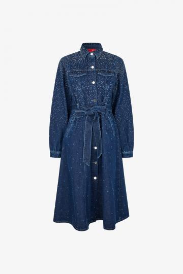 Джинсовое платье