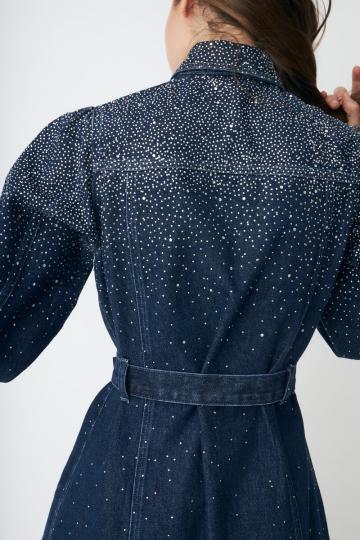 Джинсовое платье