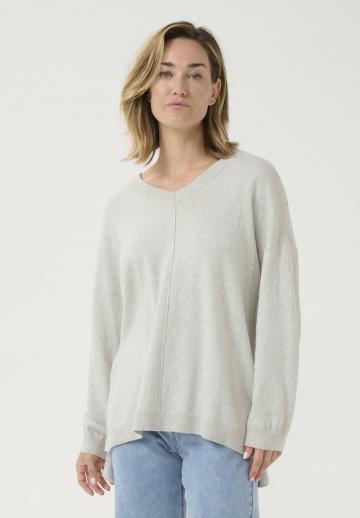 Длинный пуловер