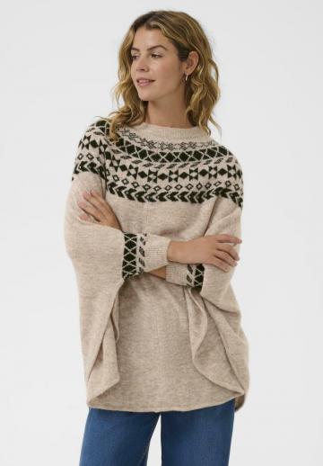 Длинный пуловер