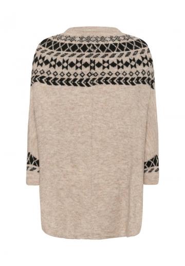 Длинный пуловер