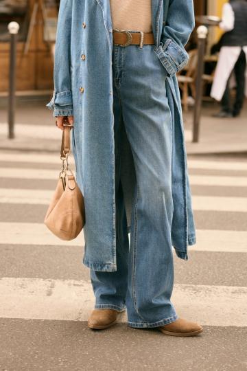 Свободные джинсы