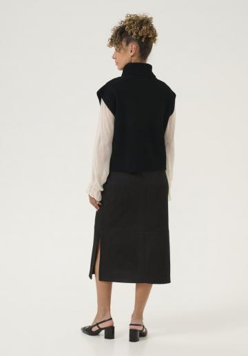 Пуловер с коротким рукавом