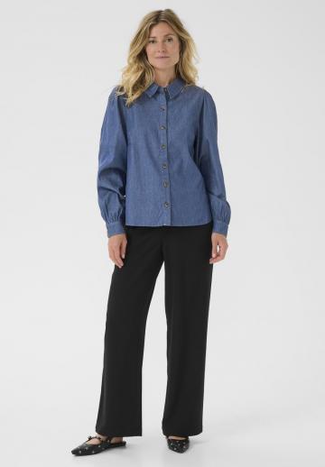 Джинсовая блузка