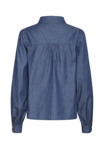 Джинсовая блузка