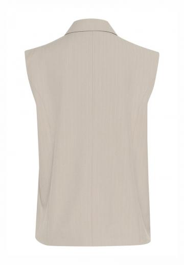 Длинный жилет