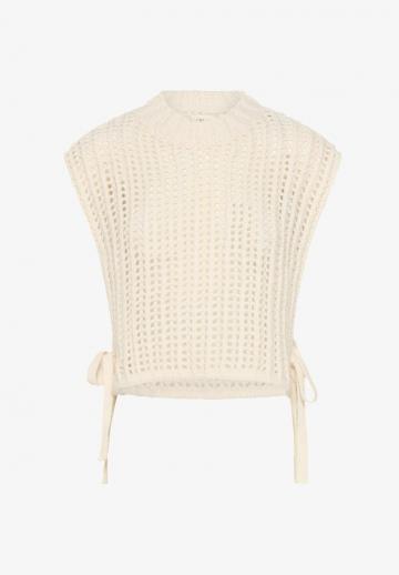 Пуловер без рукавов